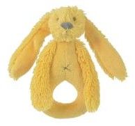 Chrastítko králíček Richie žluté velikost: 18 cm