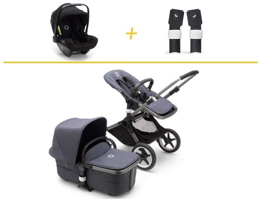 Bugaboo Fox 3 Graphite/Stormy Blue