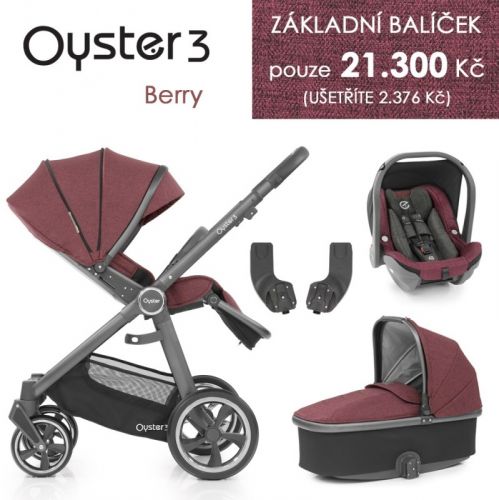 Oyster 3 základní set 4 v 1 - Berry 2020