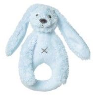 Chrastítko králíček Richie modré velikost: 18 cm
