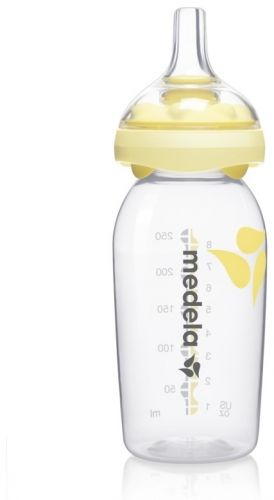 set Calma Medela lahvička pro kojené děti + Calma systém 250ml