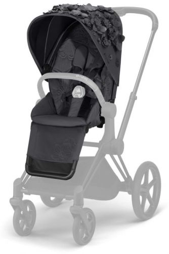 Priam Seat Pack Simply Flowers Dark Grey 2021