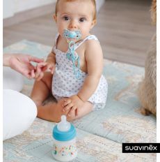 ŠIDÍTKO FUSION FYZIOLOGICKÉ SILIKON 4-18 M + KLIP - MODRÁ VČELA