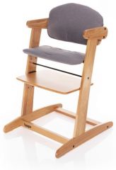 Grow-up rostoucí židlička Natur/Grey