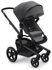 Day+ kompletní set Awesome Anthracite 2021 + Cybex Cloud Z i-Size Deep Black 2021 + adaptéry Joolz