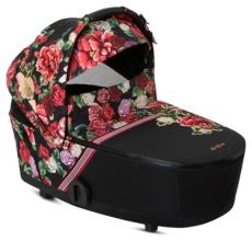 Mios Lux Carry Cot Fashion Spring Blossom Dark 2022