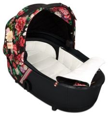 Mios Lux Carry Cot Fashion Spring Blossom Dark 2022