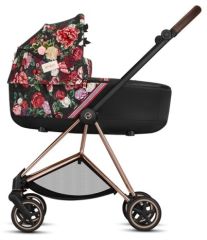 Mios Lux Carry Cot Fashion Spring Blossom Dark 2022