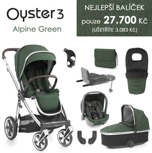 Oyster 3 nejlepší set 8 v 1 - Alpine Green 2020