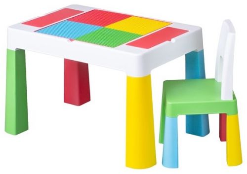 Dětská sada stoleček a židlička Multifun multicolor