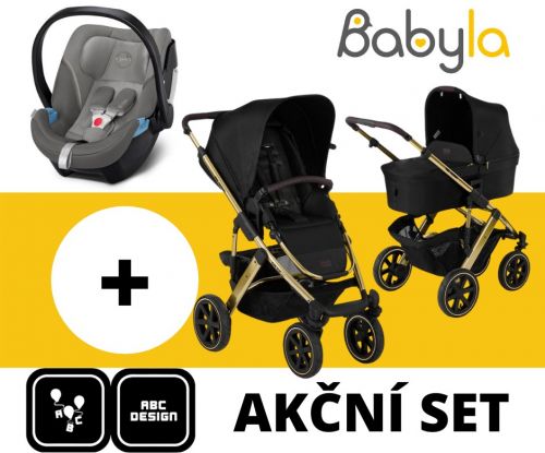 Salsa 4 AIR Champagne Diamond Editions 2021 + Cybex Aton 5 Soho Grey