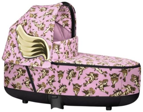 By Jeremy Scott Priam Lux Carry Cot Cherubs Pink 2021