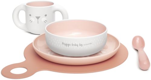Jídelní set HYGGE +6 m - růžová
