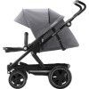 SET Kočárek Go Big 2 + hluboká korba + autosedačka Grey Melange/Black