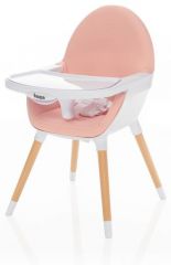 Dětská židlička Dolce, Blush Pink