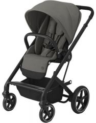 Balios S Lux Black + Carry Cot Soho Grey