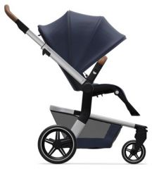 HUB+ Classic Blue 2021 včetně korbičky + Cybex Aton 5 Soho Grey 2021