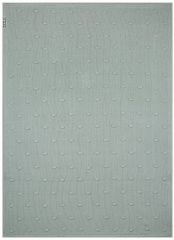 deka Knots samet - Stone green