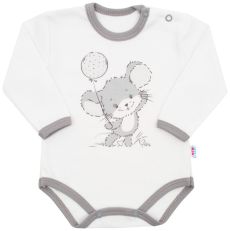 14-dílná luxusní kojenecká souprava New Baby Little Mouse v EKO krabičce