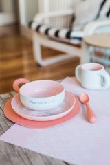Jídelní set HYGGE +6 m - růžová
