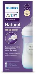 Láhev Natural Response 260 ml, 1m+, modrá