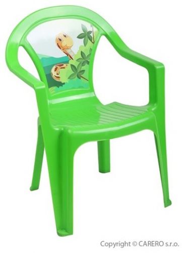 Dětský zahradní nábytek - Plastová židle