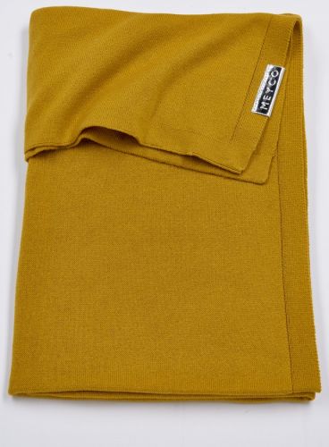 deka do kočárku Knit basic Ochre