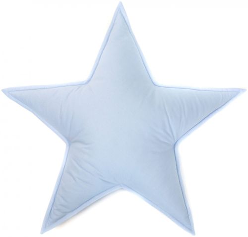 Polštář hvězda - modrá