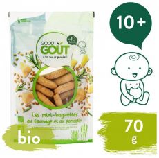 BIO Mini bagetky s rozmarýnem a sýrem 70g