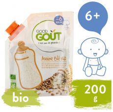 BIO Dětská ovesná, pšeničná a rýžová instantní kaše v prášku 200 g