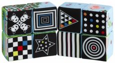 Magické kostky žirafa Sophie 22x16x16 cm