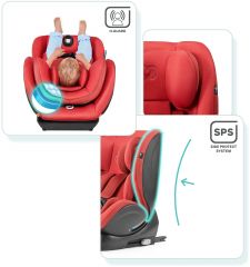 Autosedačka MyWay Isofix red 0-36kg 2022