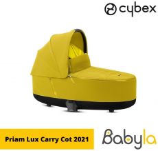 Priam Lux Carry Cot Mustard Yellow 2021