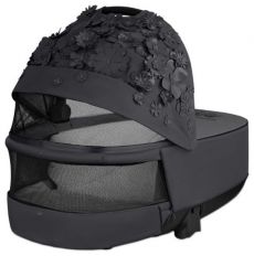 Priam Lux Carry Cot Simply Flowers Dark Grey 2021