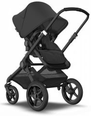 FOX 3 kompletní set - Black / Midnight Black + Cybex Aton 5 Deep Black ZDARMA