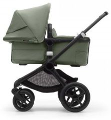 FOX 3 kompletní set - Black / Forest Green + Cybex Aton 5 Deep Black ZDARMA