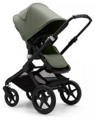 FOX 3 kompletní set - Black / Forest Green + Cybex Aton 5 Deep Black ZDARMA