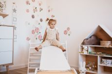 Piklerové trojúhelník ClimbMe – bílá