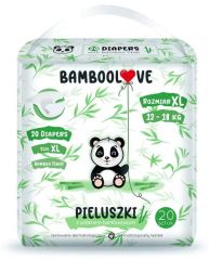 Pleny jednorázové bambus vel. XL 12-18 kg 20 ks