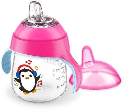 Hrneček pro první doušky Premium 260 ml růžový