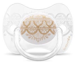 ŠIDÍTKO PREMIUM COUTURE 2018 FYZIOLOGICKÉ SILIKON 0-4 M - BÍLÉ