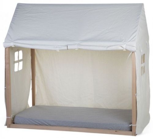 TEXTILNÍ POTAH TIPI WHITE NA RÁM POSTELE DOMEK 70X140CM