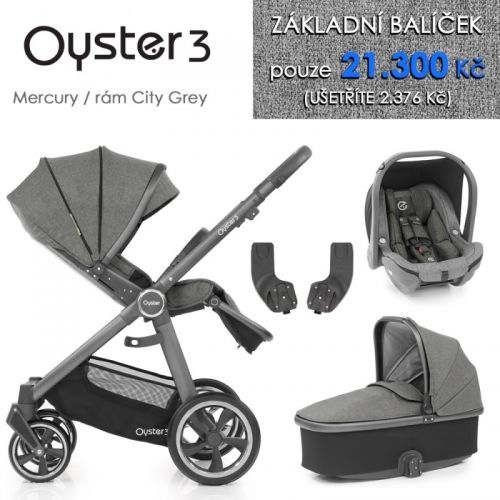 Oyster 3 základní set 4 v 1 - Mercury / City Grey 2020