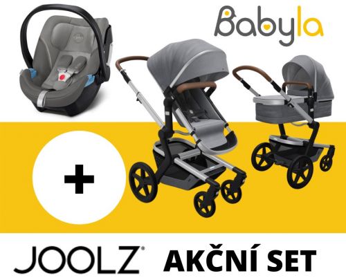 Akční Set Day+ Radiant Grey + Cybex Aaton 5 Soho Grey