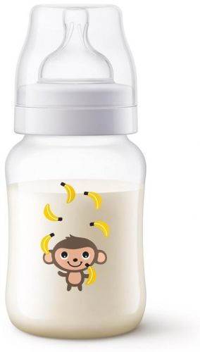 Láhev Anti-colic 260 ml, 1 ks opice