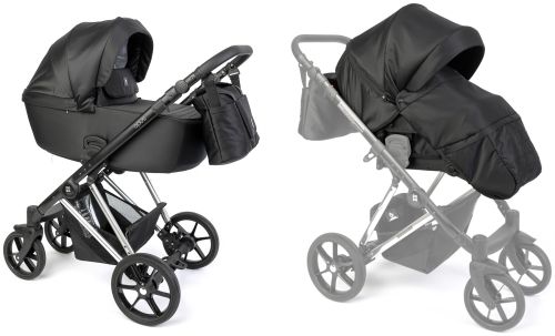 Prams Apus kočárek 2v1 Special Edition JetBlack