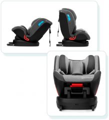 Autosedačka vado isofix 0-25kg grey 2020