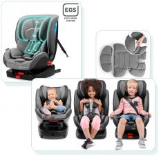 Autosedačka vado isofix 0-25kg grey 2020