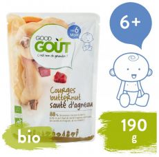 BIO Máslová dýně s jehněčím masem 190 g