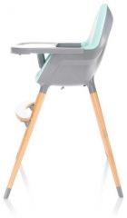 Dětská židlička Dolce, Ice Green/Grey